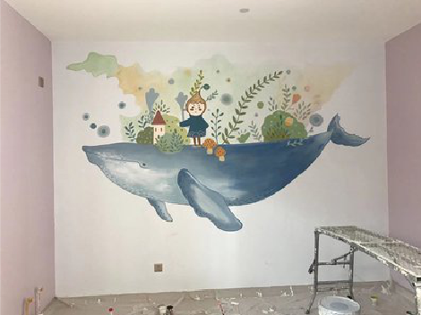 砀山手绘墙的特点及优势。